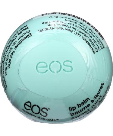 Eos Sweet Mint Organic Lip Balm - 0.25 Ounce | Hydrating & Natural | International Shipping Available - Buy Online on GoSupps.com
