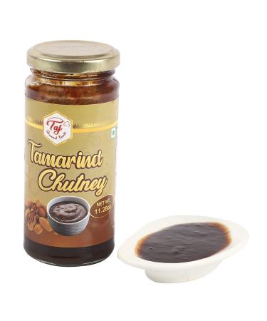 Taj Gourmet Tamarind Chutney 320g - Authentic Imli Chutney | 11.2oz Bottle - Buy Online on GoSupps.com