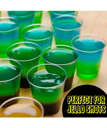 500 Pack 1oz Crystal Clear Plastic Shot Glasses - Reusable Mini Shot Cups for Parties & Events - Buy Online on GoSupps.com