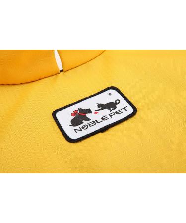 RC Gearpro Waterproof Fleece Cold Weather Pet Vest | Reflective Stripes for Small & Medium Dogs - Yellow (M) - Buy Online on GoSupps.com