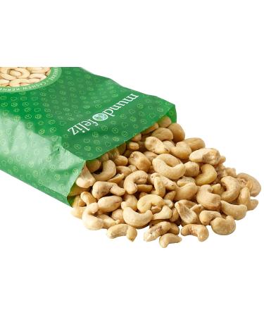Mundo Feliz Whole Organic Cashew Nuts - 2 x 500g | Premium Quality Healthy Snacks - International Shipping - Buy Online on GoSupps.com