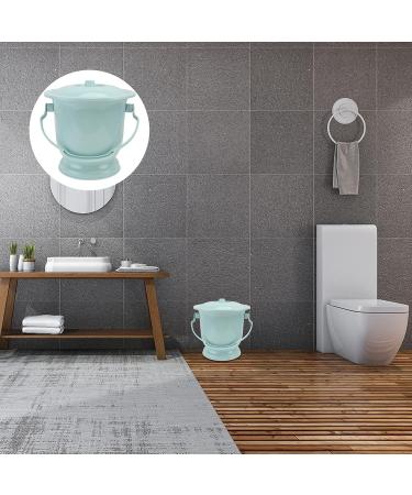 Urinating Potty with Lid Handle Thickened Portable Household Urinal with Lid Urine Pots Urine Bucket Potty Urinal Bottle for Home Outdoor Travel Camping-Blue - Buy Online on GoSupps.com