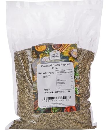 Old India Cracked Black Pepper 1 Kg & Ground White Pepper 1kg + White Pepper 1kg Pepper 1 kg (Pack of 1) - Buy Online on GoSupps.com