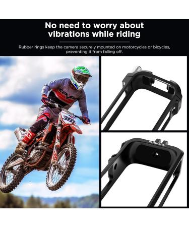 Cynova Insta 360 X4 Multifunction Frame & Accessories | Protective Cover Silicone Lens Cap & Cold Shoes for Insta360 X4 - Buy Online on GoSupps.com
