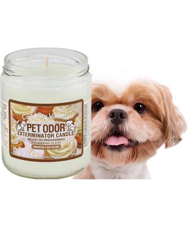 Pet Odor Exterminator Candle - Creamy Vanilla Scent for Home | Buy Now - Buy Online on GoSupps.com
