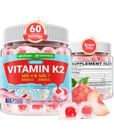 Nextdia Bundle: Coq10 100mg 200mg Gummies & Vitamin K2 Gummies - Buy Online on GoSupps.com