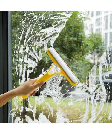 3 in 1 Glass Cleaning with Spatula Spray Bottle Wipe Screen Clean Window Cleaning Tool Multi-Purpose Door Car Windshield Cleaner Blue - Buy Online on GoSupps.com