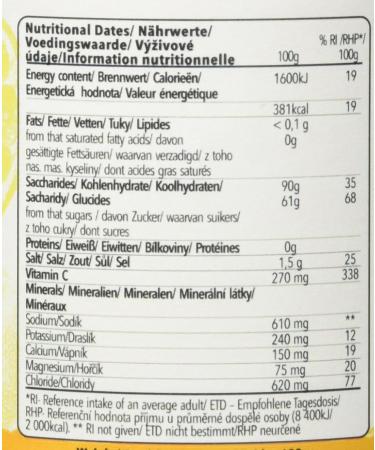  CHIMPANZEE Chimpanzee Gunpowder Energy Drink 600g Lemon (VE 1/price per can) Nutrition yellow standard size - Buy Online on GoSupps.com
