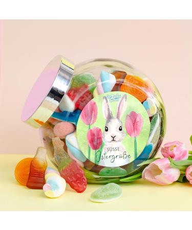 Sweet Easter Greetings in a Jar | Premium Easter Candy Mix Gift for Family & Friends - Happy Easter - Buy Online on GoSupps.com