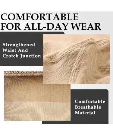 Ailaka Graduated Compression Pantyhose 20-30mmHg - High Waist Support Stockings for Varicose Veins & Edema - X-Large Beige (1 Pair) - Buy Online on GoSupps.com