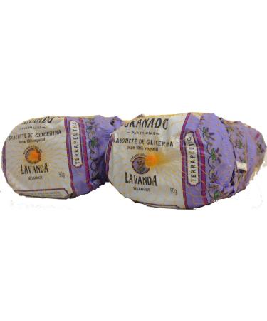 Linha Terrapeutics Granado - Sabonete em Barra Lavanda (12 x 90 Gr) - (Granado Terrapeutics Collection - Lavender Bar Soap Net (12 x 3.2 Oz))