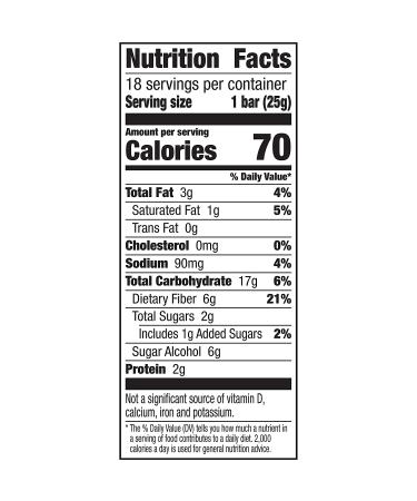 Fiber One Soft Baked Bars Cinnamon Coffee Cake 16 oz - 18 Count Box - Buy Online on GoSupps.com
