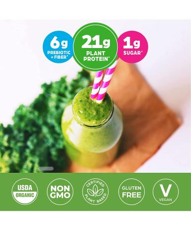 Orgain Organic Protein & Greens Vegan Protein Powder, Vanilla Bean - 21g Plant Based Protein - Gluten Free, Non-GMO - 1.94lb - 1 Pack - Buy Online on GoSupps.com