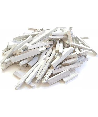 Slate Pencils White Color Natural Chalk 5-9 mm Thick (250g) - Pack of 250g - Buy Online on GoSupps.com