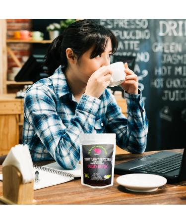 Healthy Diversions Tight Tummy Detox Tea - Extra Strength Herbal Tea for Bloating Relief & Wellness Support | 14 Bags - Fast Results - Buy Online on GoSupps.com