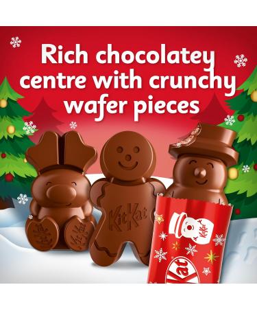 Nestle Kit Kat Christmas Friends 100 Assorted Milk Chocolate Christmas Figures Bulk Chocolate Box 820 g - Buy Online on GoSupps.com