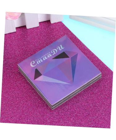 DOITOOL 9 Colors Diamond Eye Pearlescent Cosmetic Eyeshadow Glitter Shadow Bling Highlighter Shimmer Makeup 1 count (Pack of 1) Purple - Buy Online on GoSupps.com