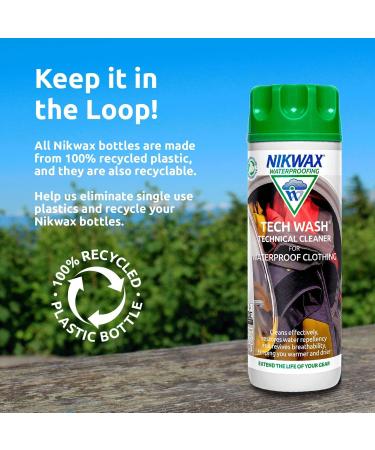 Nikwax Tech Wash Wash-In Cleaner - 1L - Buy Online on GoSupps.com