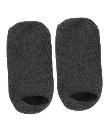 FRCOLOR 1 Pair Gel Socks Feet Moisturizing Socks Cracked Feet Socks Ladies Socks Spa Socks Womans Socks Womens Footies Socks Lotion Socks Silicone Gel Nursing Socks Vegetable Gel Skin Care