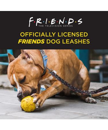 Friends TV Show Iconic Graphics Dog Leash - 6ft Puppy Lead for Dog Walking - Buy Online on GoSupps.com