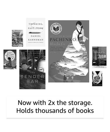 Kindle (2022 release)  The lightest and most compact Kindle, now with a 6 300 ppi high-resolution display, and 2x the storage - Black Black Without Kindle Unlimited Lockscreen Ad-Supported - Buy Online on GoSupps.com