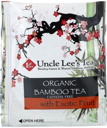 Uncle Lee's Tea - Bamboo Tea Organic Exotic Fruit 18 bag - Buy Online on GoSupps.com