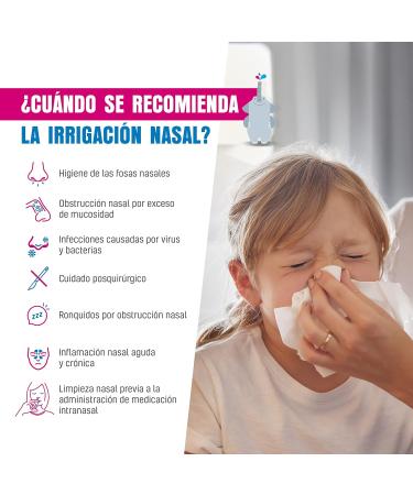 RHINODOUCHE Junior Salt. 40 sachets of 2.5 g containing a mixture of salts with xylitol to perform nasal irrigation with the RHINODOUCHE Junior device (device not included) - Buy Online on GoSupps.com