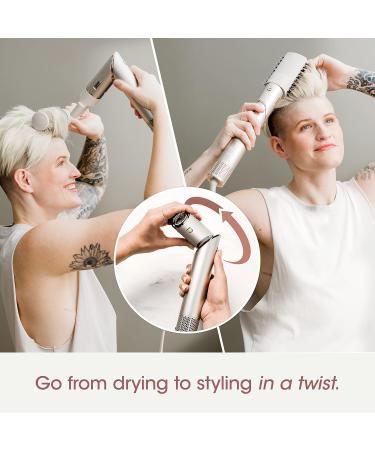 Shark HD430C FlexStyle Air Styling & Drying System Powerful Hair Blow Dryer & Multi-Styler with Auto-Wrap Curlers Paddle Brush Oval Brush Concentrator Attachment Stone - Buy Online on GoSupps.com