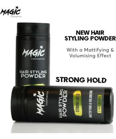 Magic Cosmetics Hair Styling Powder 20gr | Matt Look | Anti-Gravity Powder Styler | Hair Beard Styling Comb 032 - Buy Online on GoSupps.com