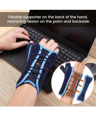 Willcom Thumb Wristwear with Metal Rail Stabilizer - Compression Support for Carpal Tunnel Tendinitis Arthritis & Sports Protection for Women (M Left Hand) - Buy Online on GoSupps.com