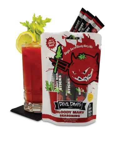 Devil Daves Bloody Mary Seasoning | 12 Pack Pouch