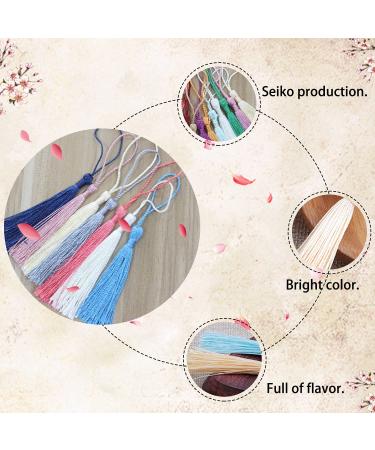 25 Handmade DIY Tassels - Silky Soft Craft Mini Tassels for Jewelry Making & Decoration - Buy Online on GoSupps.com
