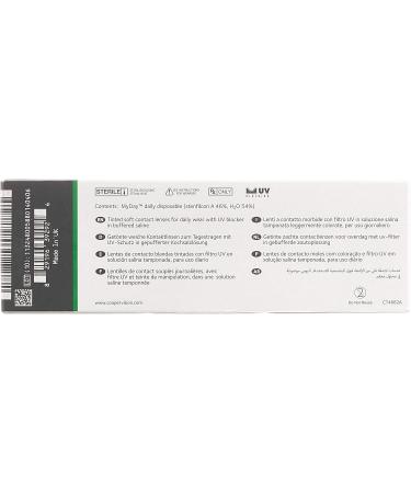 Myday 1-Day Silicone Contact Lenses - Comfortable High-Quality Daily Wear for Clear Vision - Buy Online on GoSupps.com