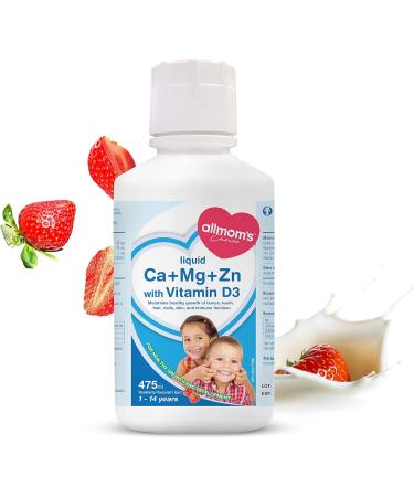 Kids Multivitamin - Calcium Magnesium Zinc with Vitamin D Tasty Even for Picky Eaters Age 1 to 14 Years Essential for Growth Strong Bones Immunity Kids Feel Calm And Relaxed - Allmom's Choice - Buy Online on GoSupps.com