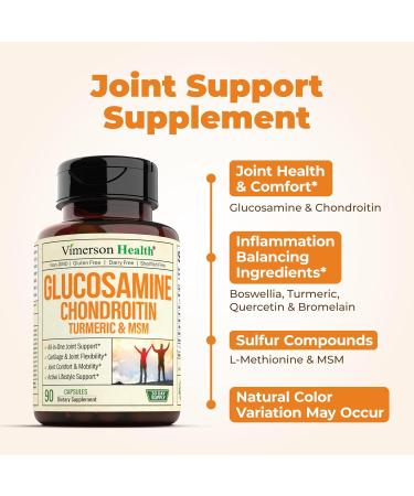 Glucosamine Chondroitin Turmeric MSM + Men s Multivitamin 2-Bottle Supplement Bundle for Him. Joint Health Inflammatory Response Immune Support Antioxidant Properties - Buy Online on GoSupps.com
