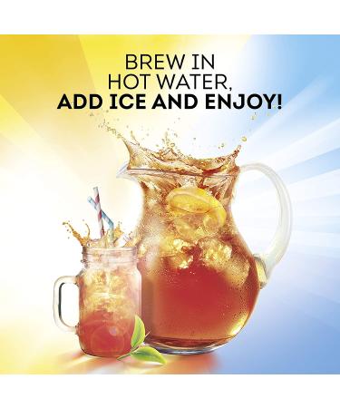 Lipton Family-Sized Black Iced Tea Bags - Southern Sweet Tea 22 ct (Pack of 6) - Buy Online on GoSupps.com