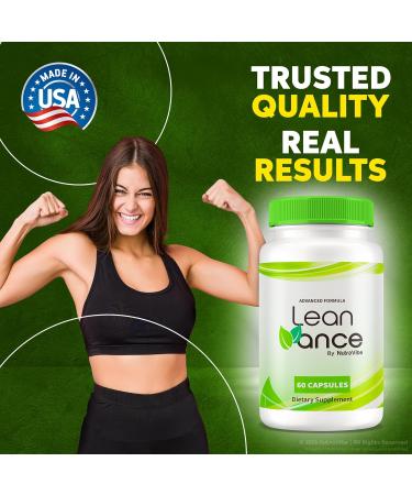 NutraVibe (3 Pack) LeanVance Capsules Official Lean Vance Pills All-Natural Formula to Support Healthy Body Energy and Overall Well-Being Premium Pastillas Review (180 Capsules) - Buy Online on GoSupps.com