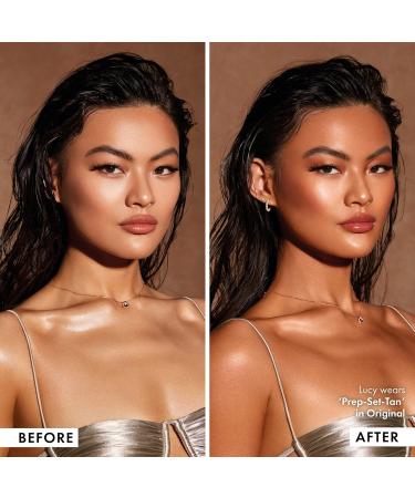 ICONIC LONDON Prep-Set-Tan Original | Shimmering Self Tanning Facial Mist with Hyaluronic Acid Cruelty-Free Vegan Makeup 2.53 Fl oz - Buy Online on GoSupps.com