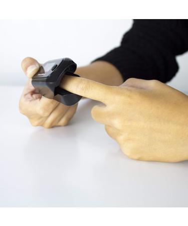 Buy Black Finger Pulse Oximeter - Accurate SPO2 & Heart Rate OLED Display 7 Modes Easy to Use & Portable - International Shipping - Buy Online on GoSupps.com