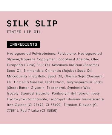 Versed Silk Slip Tinted Lip Oil - Sheer Pink Lip Tint Moisturizing Lip Care with Jojoba & Vitamin E Vegan Long-Lasting Hydration (0.3 oz - Buy Online on GoSupps.com