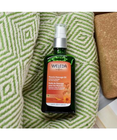 Weleda Bio Arnika Massage Oil 100 ml Nourishing Natural Body Oil for Muscle Tension & Cramps Ideal Pre & Post Sports Buy 2 Pack - Buy Online on GoSupps.com