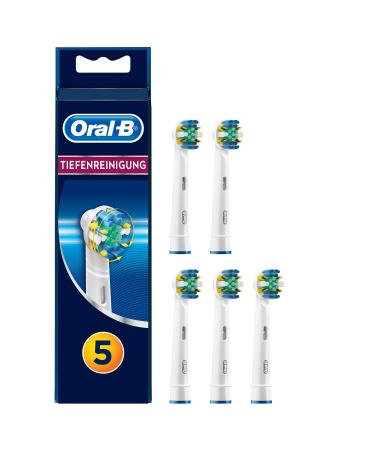 Oral-B Deep Cleaning Brush Heads For superior deep cleaning between teeth 5 pieces White 5 pieces