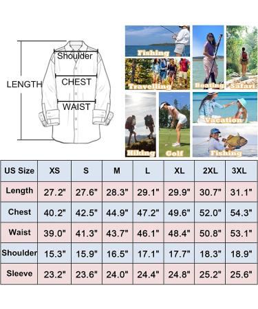 Women's UPF 50+ Long Sleeve Safari Shirt for Hiking & Fishing - Sun Protection, Quick Dry & Cooling - Khaki Small - Buy Online on GoSupps.com