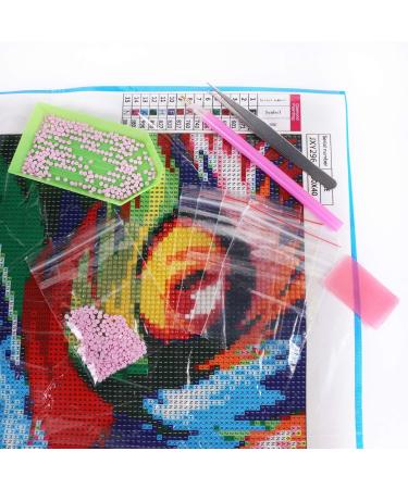 Teqooza Diamond Painting Tools Set - 10pcs Kit for 5D Diamond Cross Stitch DIY, Diamond Stitch Pen Included - Buy Online on GoSupps.com