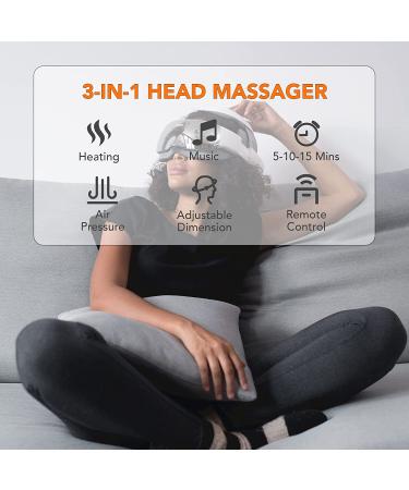 Breo iDream3 Rechargeable Head Massager - Cordless Acupoint Massage for Stress Relief & Better Sleep - Buy Online on GoSupps.com