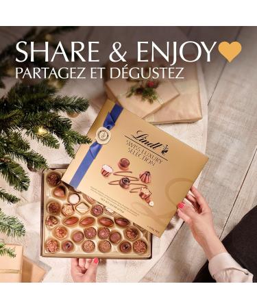 LINDT SWISS LUXURY SELECTION Praline Chocolate Gift Box Assorted Chocolate Pralines 410 Gram Gift Box Christmas Chocolate Holiday Gift - Buy Online on GoSupps.com