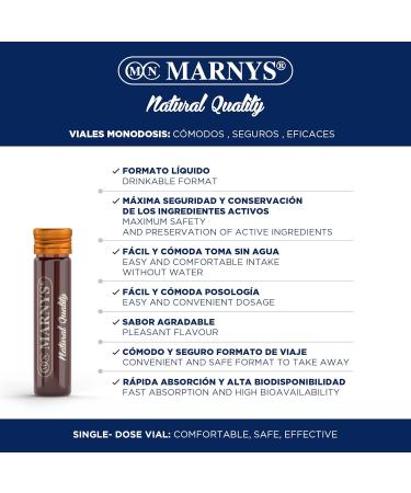  Marnys MARNYS Propolvit Defenses and Energy with royal jelly propolis echinacea and vitamin C 20 vials - Buy Online on GoSupps.com