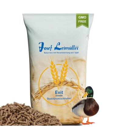 Leim ller duck feed pellets Premium quality 5 kg - bird feed for duck geese running duck - goose food 100% genetic engineering free cleaned - duck starter & chick lining 5 kg (1 Pack)