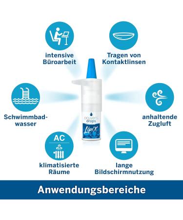 Ocuvers Eye Drops 0.15% - Preservative-Free Hyaluron & Liposome Drops for Dry Eyes | One-Drop System Contact Lens Safe - Buy Online on GoSupps.com