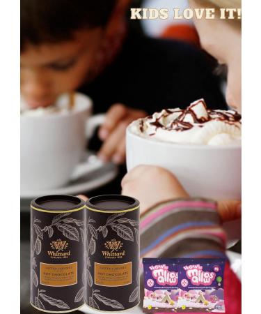 Whittards Hot Chocolate Salted Caramel Cocoa Powder With 2Pack Vegantic Marshmallow Suitable For Vegan - Buy Online on GoSupps.com